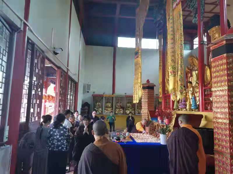 大资本210cc文殊菩萨圣诞祈福助考法会圆满